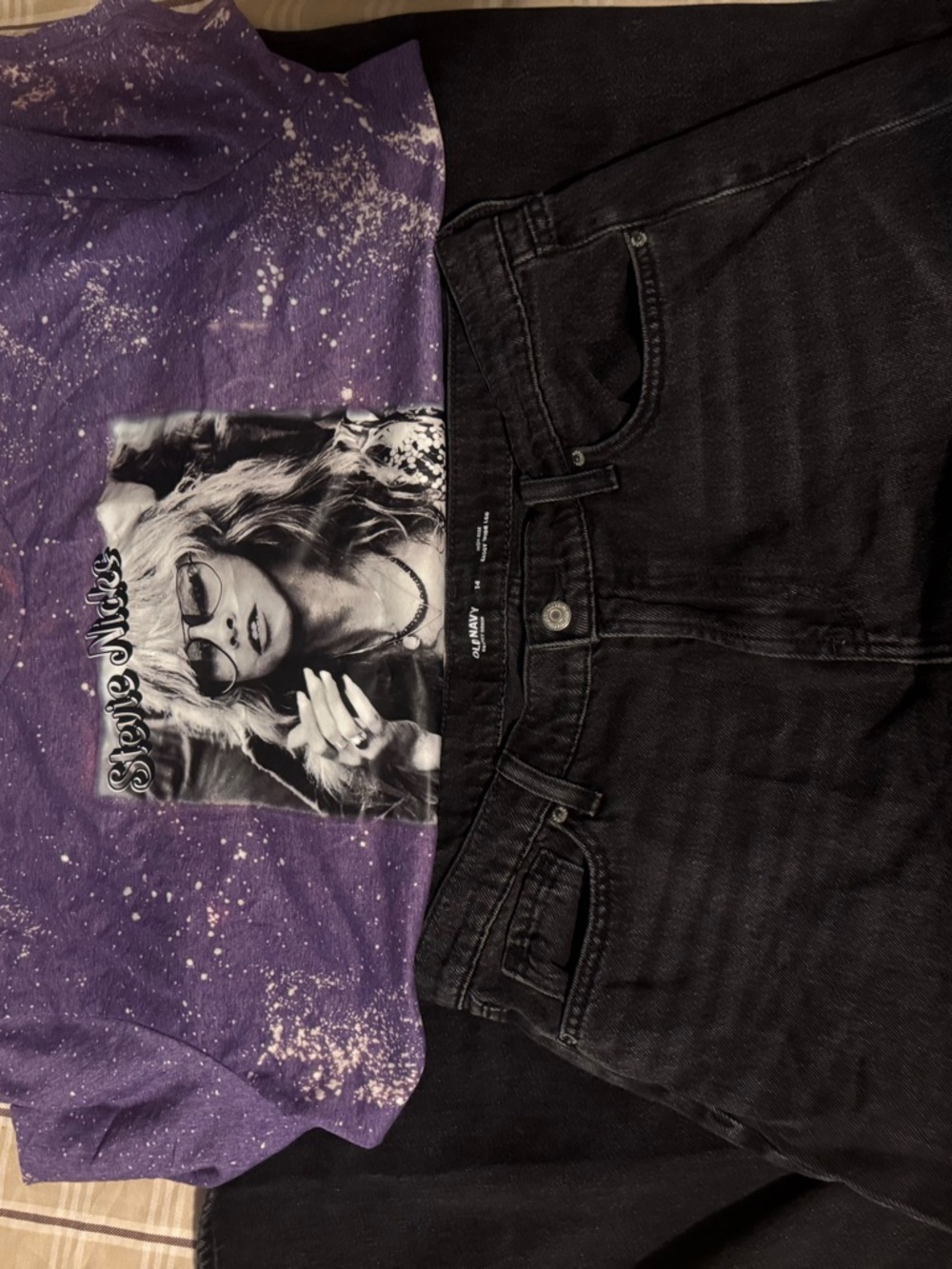 Old Navy Black High-Rise Jeans